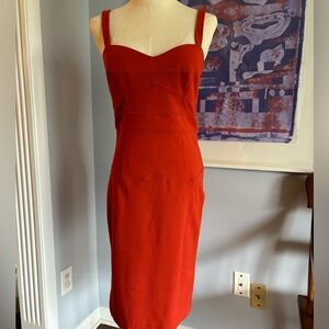 Diane von Furstenberg Strappy Dress with Corset Detail